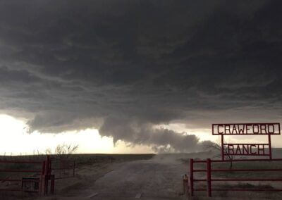 April 11, 2015 | Tornado-warned Supercell north of Amarillo, TX