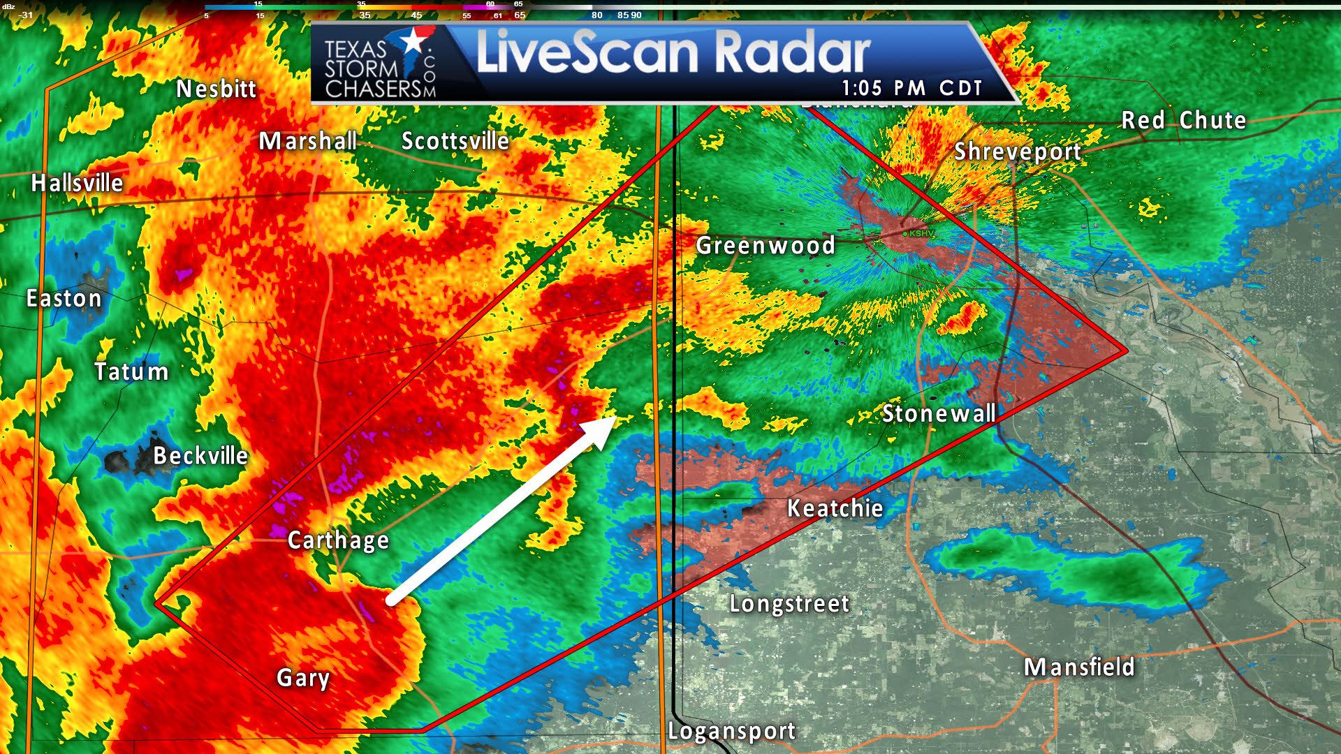 Tornado Warning Harrison & Panola Counties (NE TX) till 145PM