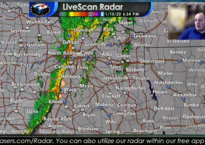 1/10/2020 LIVE Texas Tornado Coverage #2