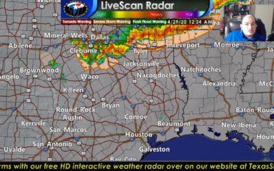 4/29/20 12:30AM Severe Weather Update