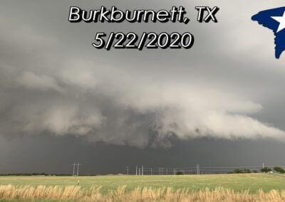 Burkburnett, TX Supercell & Dusty Tornadoes! [5/22/2020]