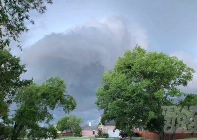 DFW Severe Storms & Swirling Wall Cloud! [6/19/2020]