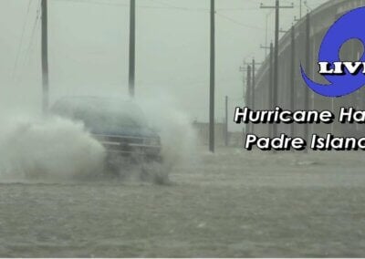Hurricane Hanna 2020 / Surge in Padre Island, TX [Live Stream]