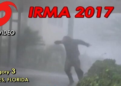 FULL Cat-3 Hurricane IRMA Video from Marco Island, Florida [Sept 2017] {J}