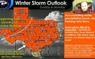 February 11, 2021 Evening Update on Upcoming Texas Winter Storm
