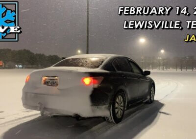 February 14, 2021 • LIVE Historic Snow Storm Continues in DFW Metro {J}