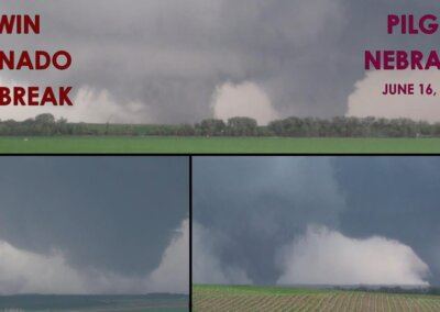 Pilger, Nebraska INSANE Twin Tornado Event [June 16, 2014]