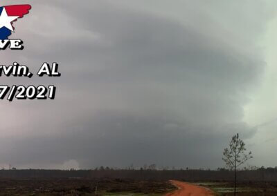March 17, 2021 • LIVE Alabama High Risk Storms & Large Tornado {J/S}