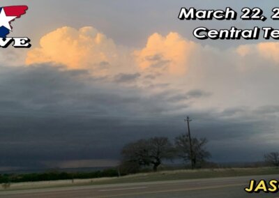 March 22, 2021 • LIVE Lometa to Abbott, TX Severe Storms