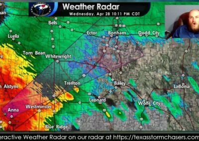 4/28/2021 LIVE Texas Tornado & Hailstorm Coverage #3 {D}