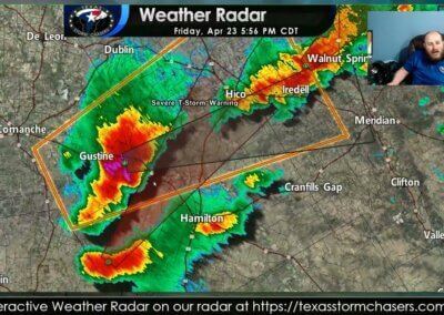 April 23, 2021 LIVE Texas Tornado Coverage #1 (Conroe and Quanah) {D}