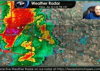 April 23, 2021 LIVE Texas Tornado Coverage #2 (Lockett & Pilot Point) {D}