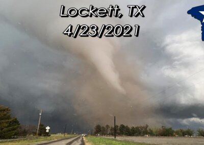 April 23, 2021 • NW Texas Tornadoes, Flying Debris, Rainbow-Nado