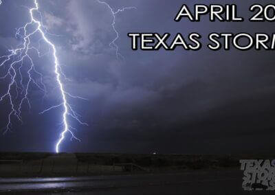 Texas Severe Storm Sequence on April 9-11th, 2020!