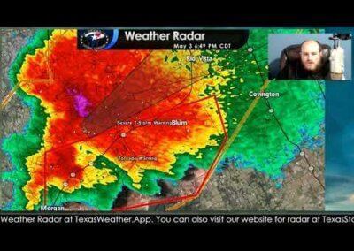 5/3/2021 LIVE Texas Tornado Coverage #2 (Weston & Waxahachie) {D}
