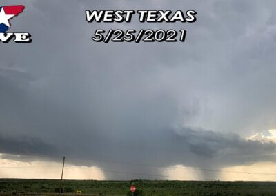 May 25, 2021 • LIVE Storms, Hail & Lightning in SW Texas {J}