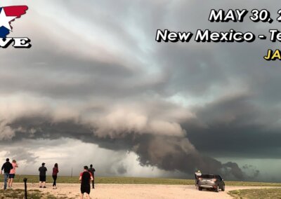 May 30, 2021 • LIVE Supercell from Tatum, NM to Morton, TX {J}