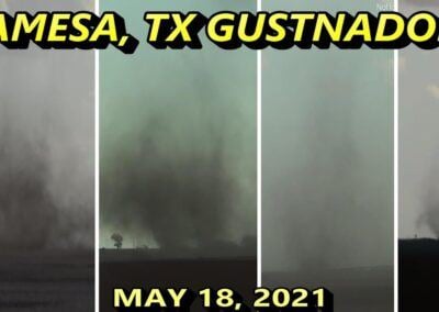 5/18/2021 • Lamesa, Texas Hail, Many Gustnadoes & Tornado (FULL)