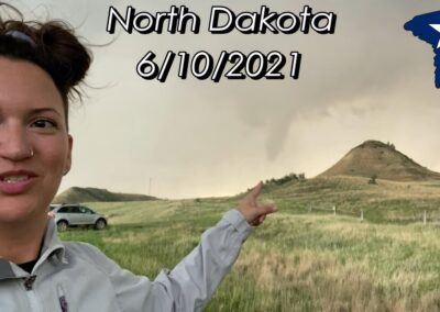June 10, 2021 • Tornadoes near Trotters, North Dakota!