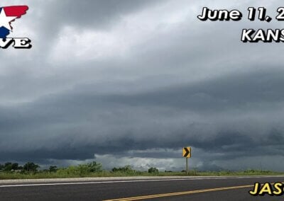 June 11, 2021 • LIVE Storm Chase from Emporia to Parsons, KS {J}