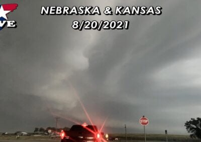 August 20, 2021 • LIVE Storms and High Winds in Nebraska & Kansas {J}