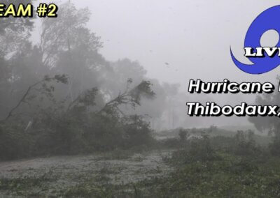 Hurricane IDA: LIVE Complete Intercept in Thibodaux, Louisiana {Jason}