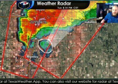10/12/2021 LIVE Oklahoma Tornado Coverage (Clinton & Snyder) {D}