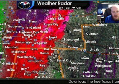 10/10/2021 LIVE Texas Severe & Tornado Coverage {D}