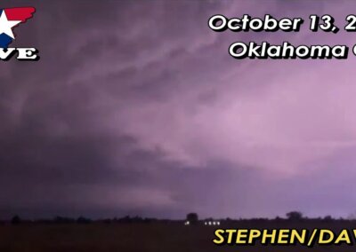 October 15, 2021 • LIVE Storms in OKC with Amazing Structure
