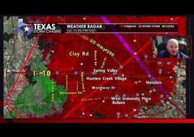 1/8/2022 LIVE Texas Tornado Coverage #3 (Houston Metro) {D}