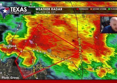 1/8/2022 LIVE Texas Tornado Coverage #2 (Liberty County) {D}