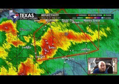 3/14/2022 LIVE Texas Tornado Warning Coverage #1 {D}