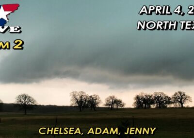 4/4/22 LIVE CAM 2 • Saint Jo, Texas Tornado Warned Storms {Adam}
