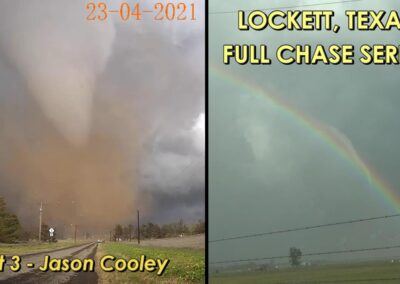 FULL Lockett, Texas Tornado Chase on 4/23/2021 (Part 3) {Jason}