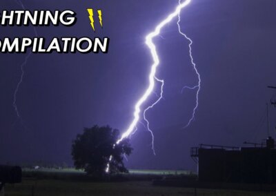 Intense Lightning Compilation • Texas Storm Chasers