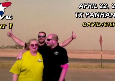LIVE 4/22/22 (Part 1): Chasing Extreme Dust in Texas Panhandle {S/D}