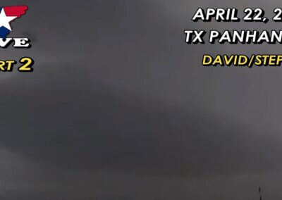 LIVE 4/22/22 (Part 2): Texas Panhandle Storms Intensifying {S/D}