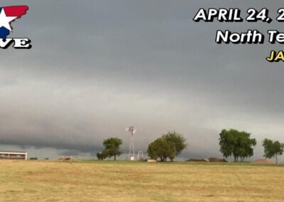 LIVE 4/24/22 • Storms & Shelf Cloud Approaching Celina, Texas! {J}
