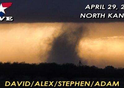 LIVE 4/29/22 • Kansas Multiple Tornadoes and Storms! {S/A/D}