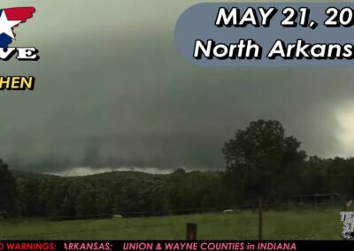 LIVE 5/21/22 • Northern Arkansas Tornado Warned Storms! {S}