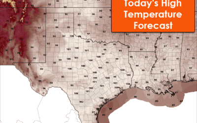 Flood Watch for the Borderland; Hot now & Scorching by the weekend across Texas