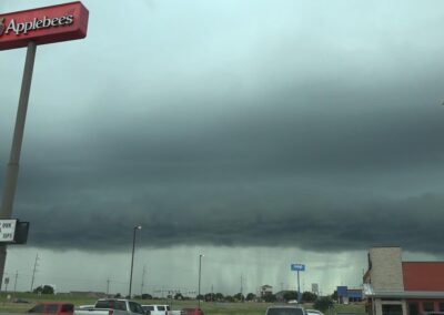 Beautiful Shelf Cloud over Durant, Oklahoma • June 1, 2022