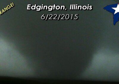 Damaging Tornado Close Range Intercept • West Illinois 6/22/2015 {Stephen}