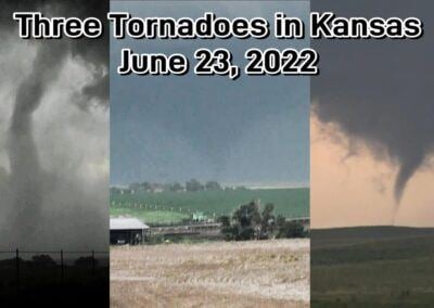 June 23, 2022 • Three Tornadoes in Northern Kansas!