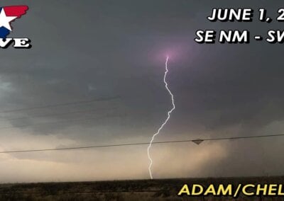 LIVE 6/1/22 • SE New Mexico to SW Texas Supercell Chase! {A}