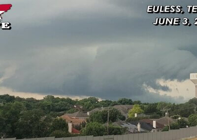LIVE 6/3/22 • Euless, Texas (DFW) Intense Supercell Storm {Jason}