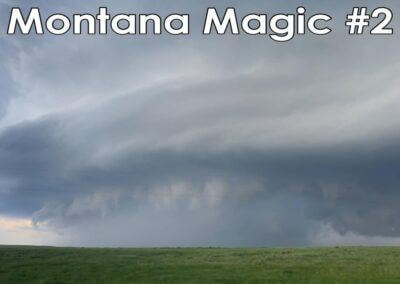 Montana Amazing Supercell Structure and Hail! (June 19, 2022)