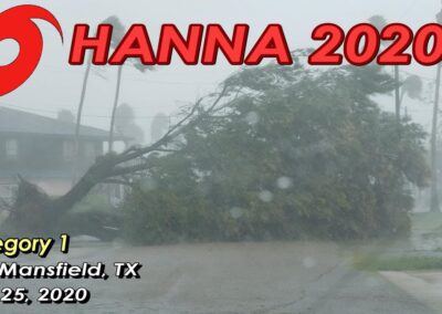 Chasing Hurricane HANNA 2020 (Part 2) • Eyewall Hits Port Mansfield, TX