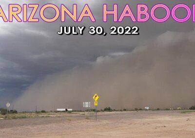 Severe Storm and Incredible Haboob in Arizona! (July 30, 2022) {Trey}