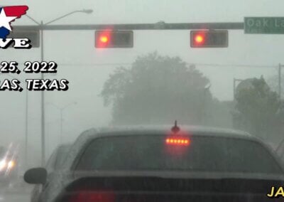 LIVE 9/25/22 • Dallas, Texas Area Thunderstorms & Small Hail! {Jason}